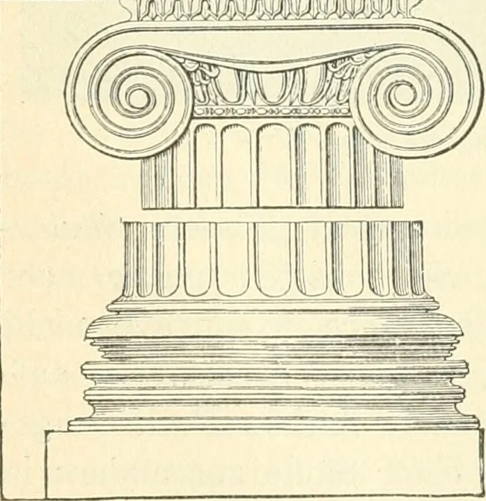 An illustration from Bilder aus der Geschichte der altchristlichen Kunst und liturgie in Italien, 1899, leaf 85