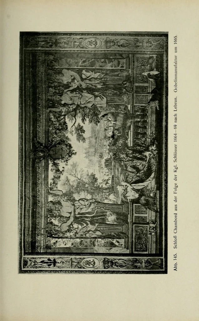 An illustration from Bildteppiche; Geschichte der Gobelinwirkerei, 1922, leaf 297