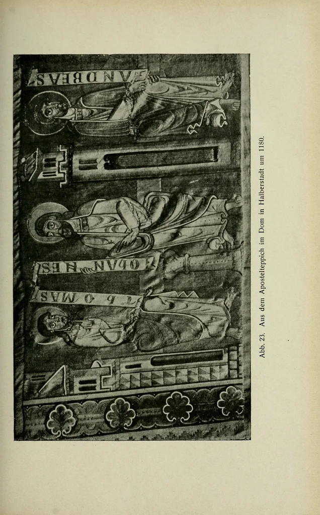 An illustration from Bildteppiche; Geschichte der Gobelinwirkerei, 1922, leaf 65