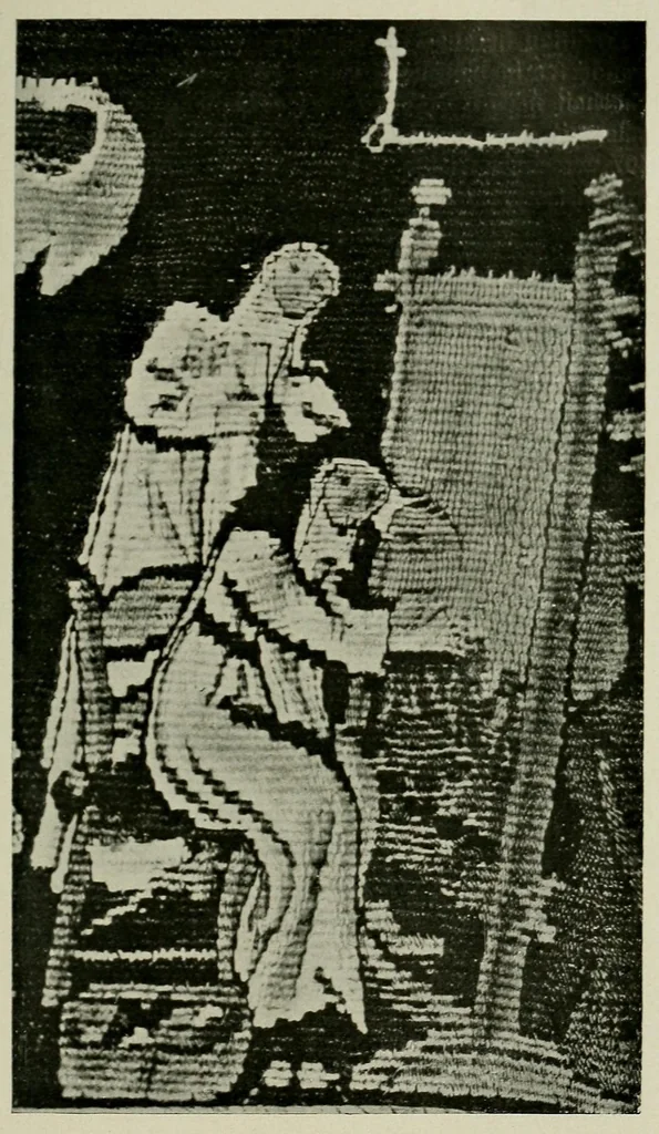An illustration from Bildteppiche; Geschichte der Gobelinwirkerei, 1922, leaf 95