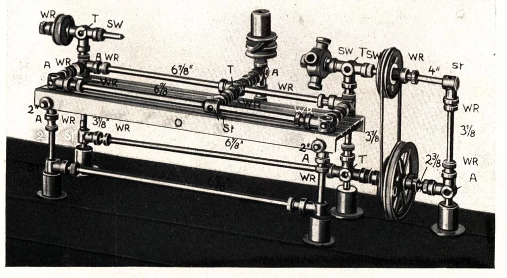 An illustration from Bing's constructor: the up-to-date construction toy., 1914, leaf 66