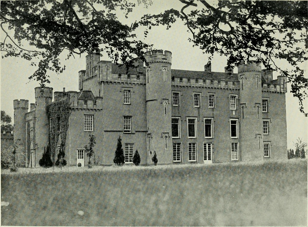 An illustration from The Binns : charter granted on ninth November, 1944 to the National Trust for Scotland by Eleanor Dalyell of The Binns, 1900, leaf 10