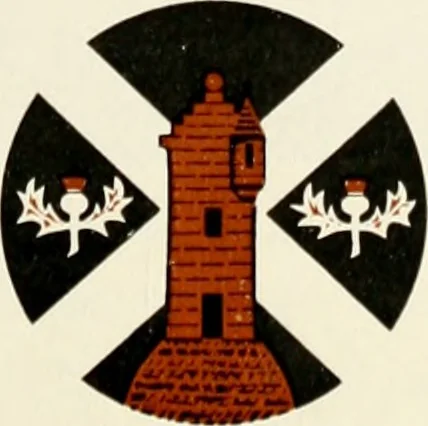 An illustration from The Binns : charter granted on ninth November, 1944 to the National Trust for Scotland by Eleanor Dalyell of The Binns, 1900, leaf 6