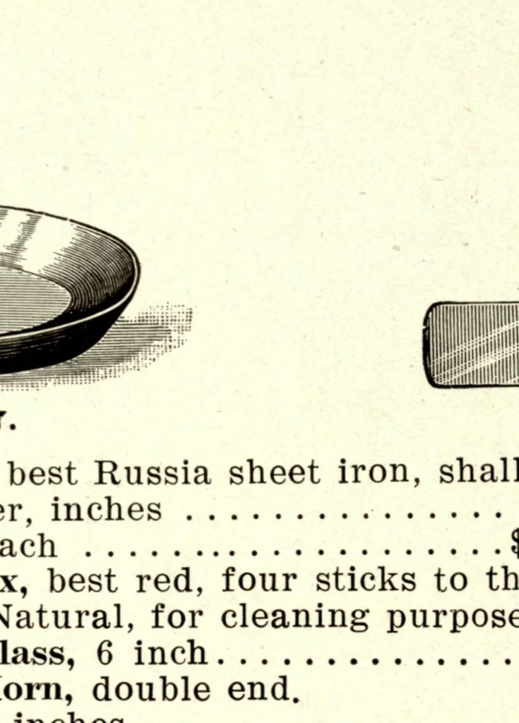 An illustration from Biological Apparatus and Supplies, 1914, leaf 90