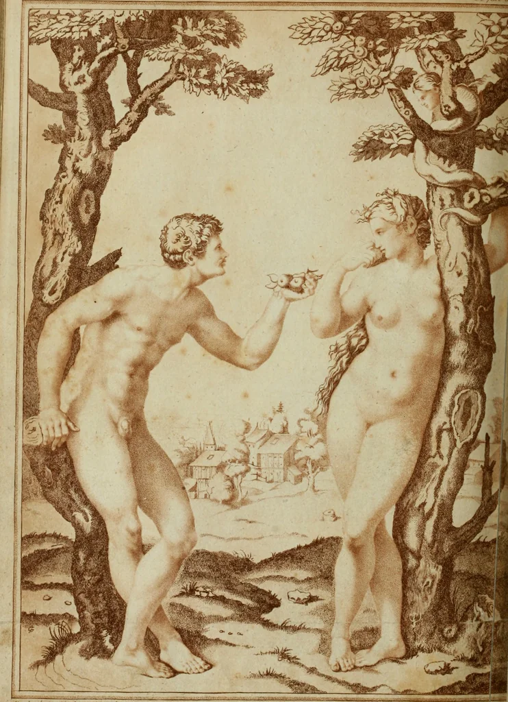 An illustration from A biographical dictionary : containing an historical account of all the engravers, from the earliest period of the art of engraving to the present time : and a short list of their most esteemed works : with the cyphers, monograms, and particular marks, used by each master, accurately copied from the originals, and properly explained : to which is prefixed, an essay on the rise and progress of the art of engraving, both on copper and on wood : with several curious specimens of the performances of the most ancient artists, 1785, leaf 429