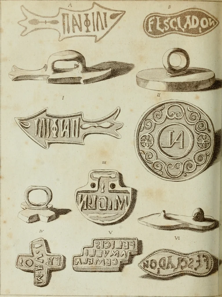 An illustration from A biographical dictionary : containing an historical account of all the engravers, from the earliest period of the art of engraving to the present time : and a short list of their most esteemed works : with the cyphers, monograms, and particular marks, used by each master, accurately copied from the originals, and properly explained : to which is prefixed, an essay on the rise and progress of the art of engraving, both on copper and on wood : with several curious specimens of the performances of the most ancient artists, 1785, leaf 457