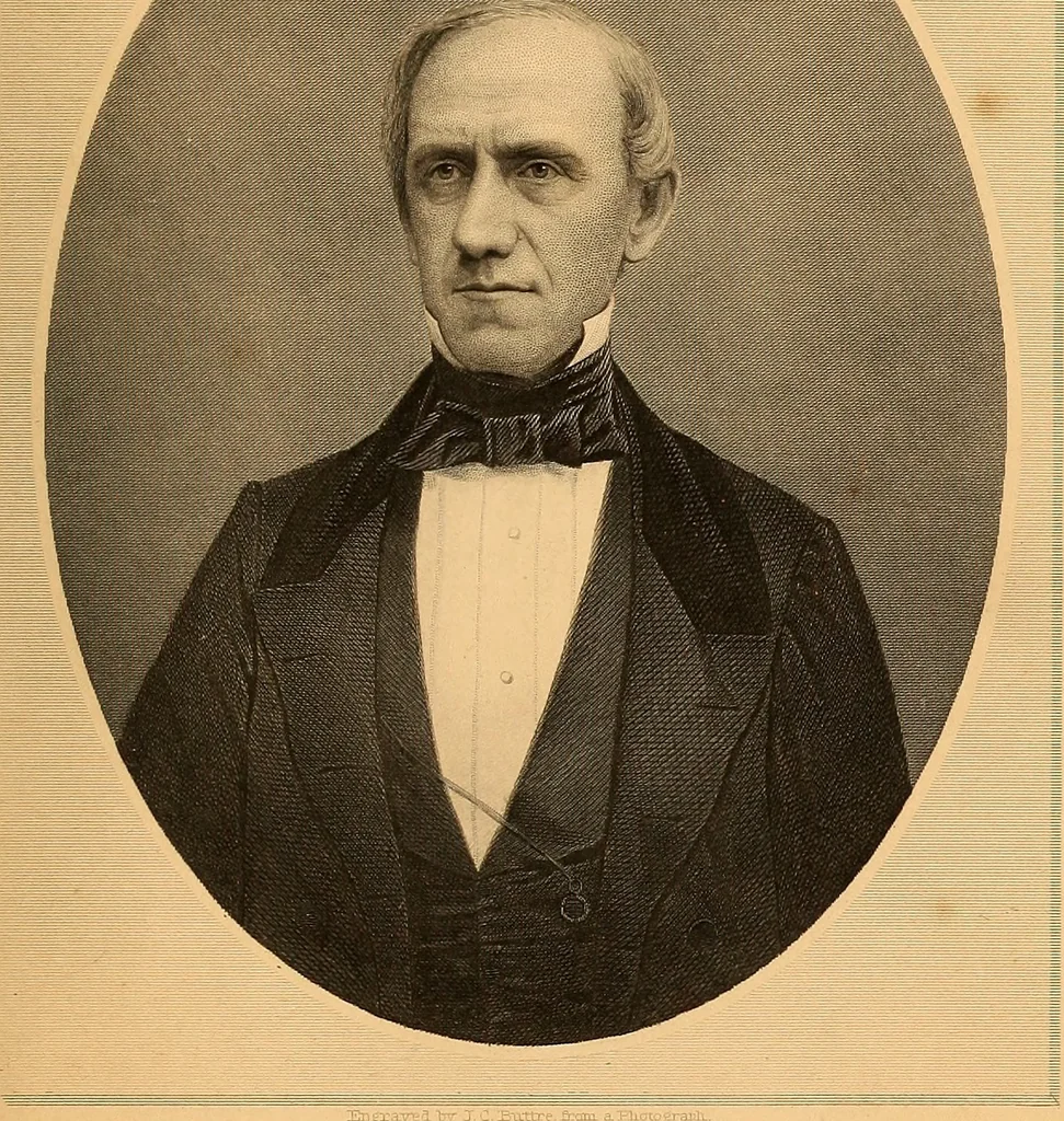 An illustration from Biographical and historical sketches of early Indiana, 1883, leaf 110