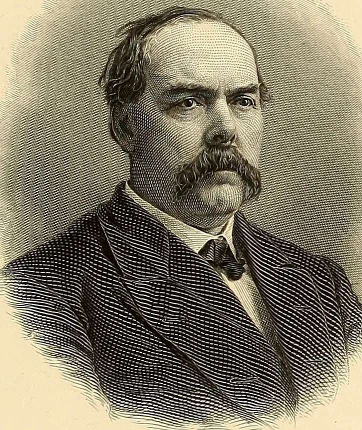 An illustration from Biographical and historical sketches of early Indiana, 1883, leaf 150