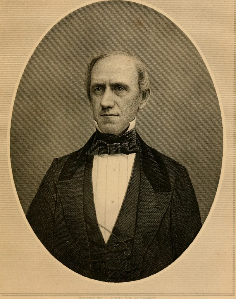 An illustration from Biographical and historical sketches of early Indiana, 1883, leaf 110