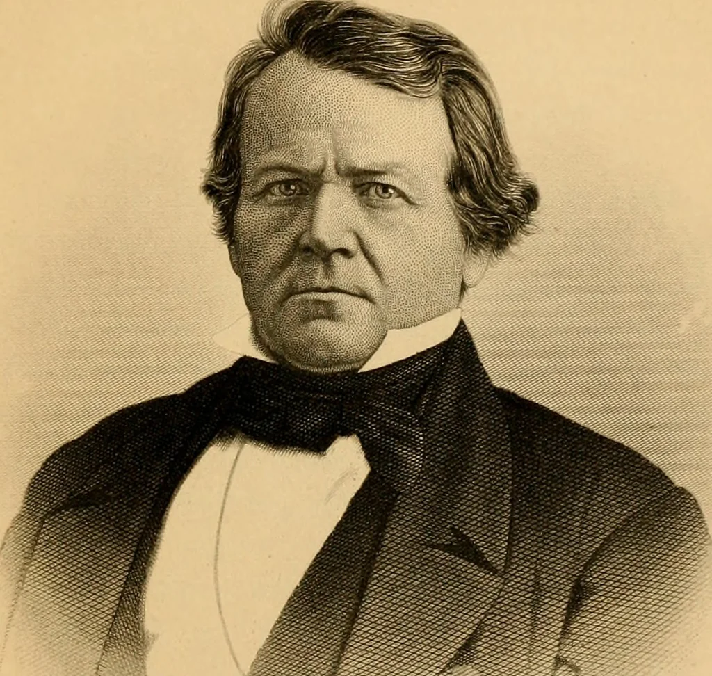 An illustration from Biographical and historical sketches of early Indiana, 1883, leaf 456