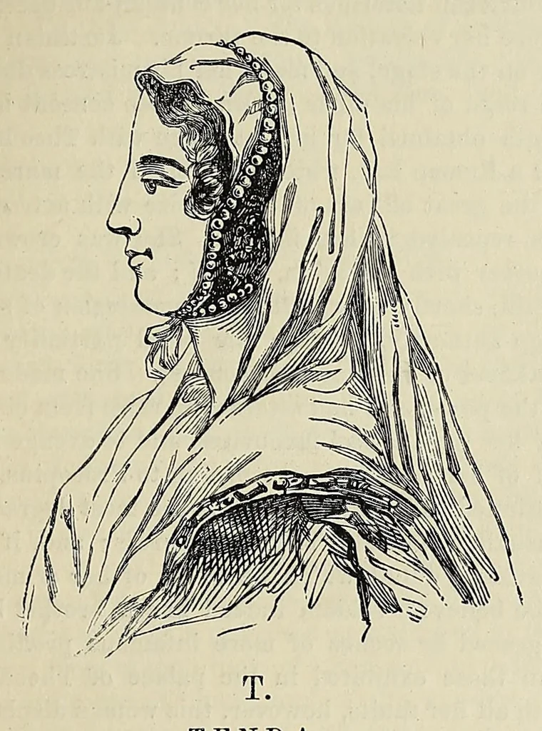 An illustration from Biography of distinguished women; or, woman's record, from the creation to A. D. 1869. Arranged in four eras. With selections from authoresses of each era, 1876, leaf 189