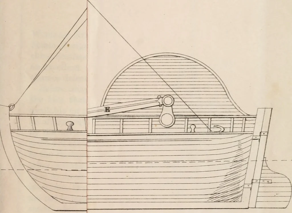 An illustration from Biography of William Symington, civil engineer; inventor of steam locomotion by sea and land. Also, a brief history of steam navigation.., 1862, leaf 12