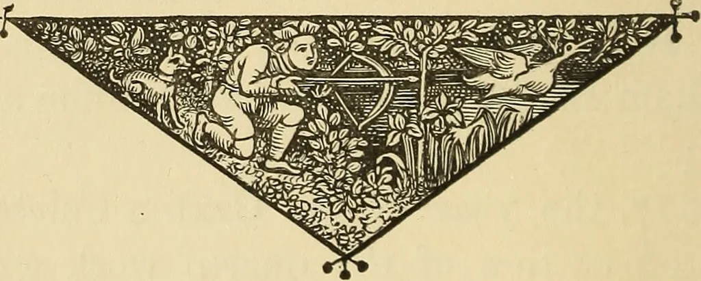 An illustration from The biography and typography of William Caxton, England's first printer, 1882, leaf 11