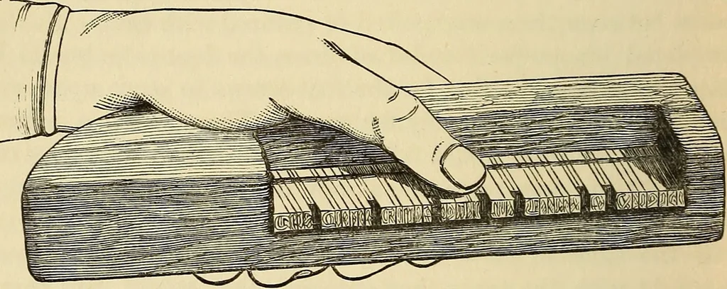 An illustration from The biography and typography of William Caxton, England's first printer, 1882, leaf 153