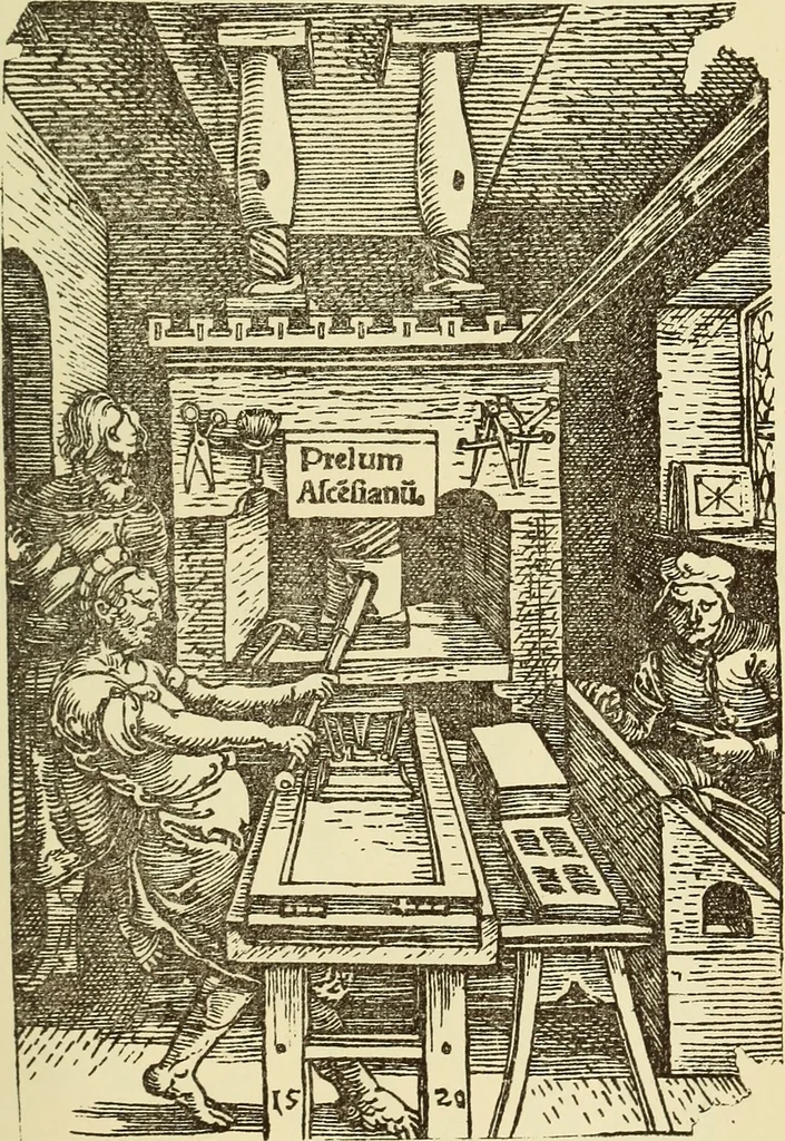 An illustration from The biography and typography of William Caxton, England's first printer, 1882, leaf 160