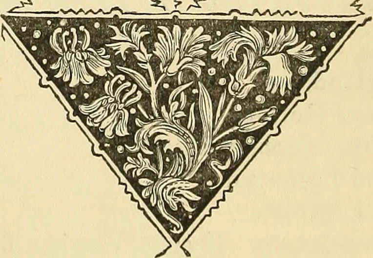 An illustration from The biography and typography of William Caxton, England's first printer, 1882, leaf 17