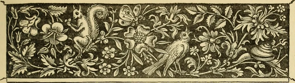 An illustration from The biography and typography of William Caxton, England's first printer, 1882, leaf 18