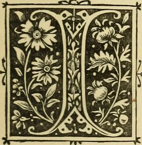 An illustration from The biography and typography of William Caxton, England's first printer, 1882, leaf 18