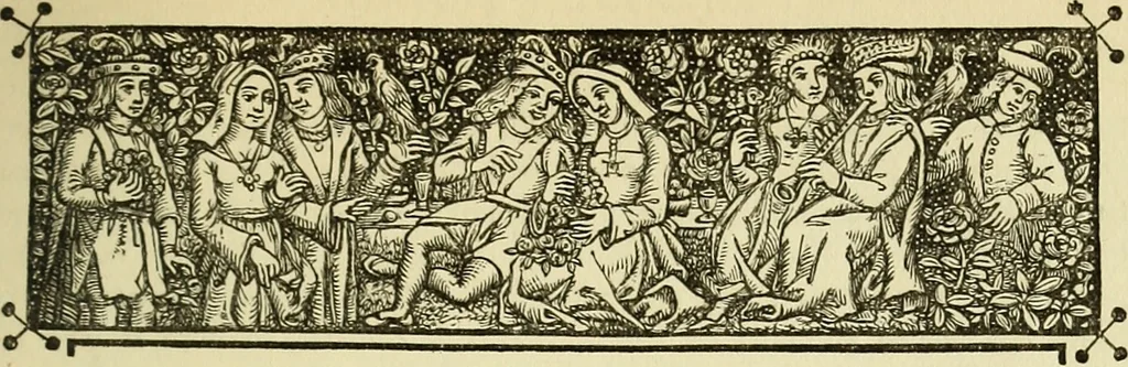 An illustration from The biography and typography of William Caxton, England's first printer, 1882, leaf 182