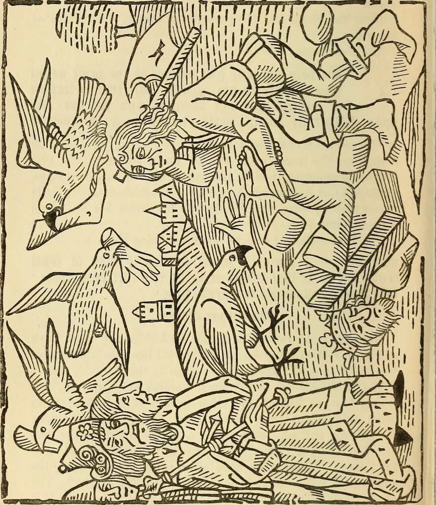 An illustration from The biography and typography of William Caxton, England's first printer, 1882, leaf 271