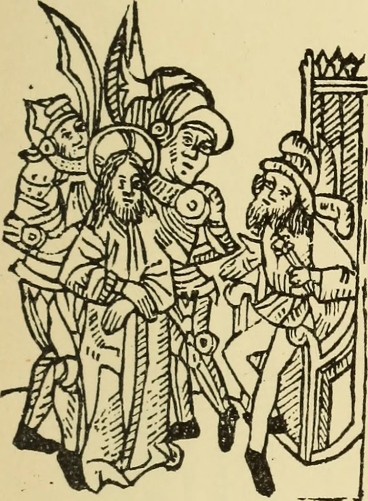 An illustration from The biography and typography of William Caxton, England's first printer, 1882, leaf 408