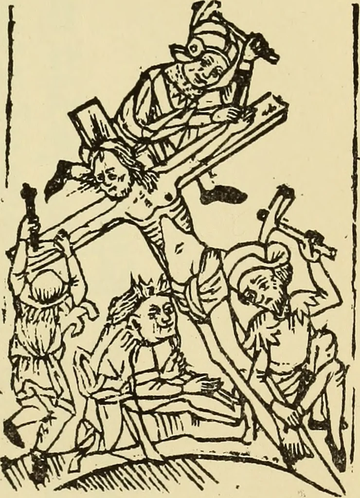 An illustration from The biography and typography of William Caxton, England's first printer, 1882, leaf 408