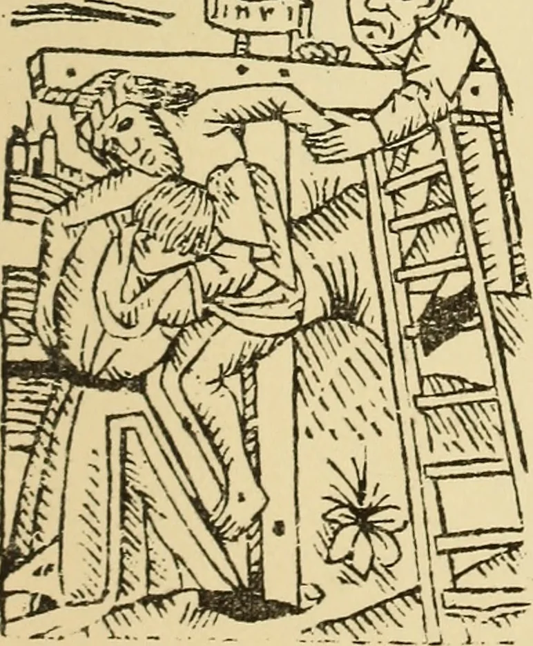 An illustration from The biography and typography of William Caxton, England's first printer, 1882, leaf 408
