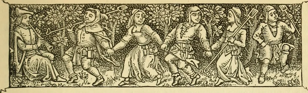 An illustration from The biography and typography of William Caxton, England's first printer, 1882, leaf 54