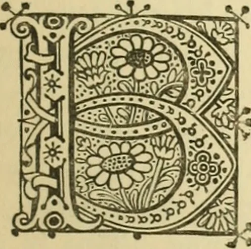 An illustration from The biography and typography of William Caxton, England's first printer, 1882, leaf 70