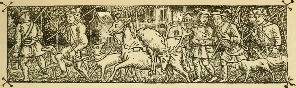 An illustration from The biography and typography of William Caxton, England's first printer, 1882, leaf 82