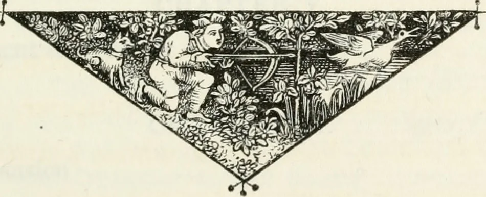 An illustration from The biography and typography of William Caxton : England's first printer, 1877, leaf 10