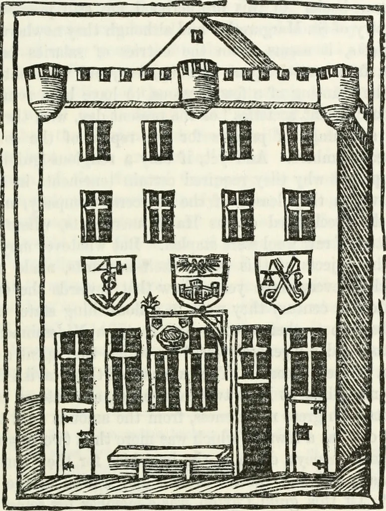 An illustration from The biography and typography of William Caxton : England's first printer, 1877, leaf 102