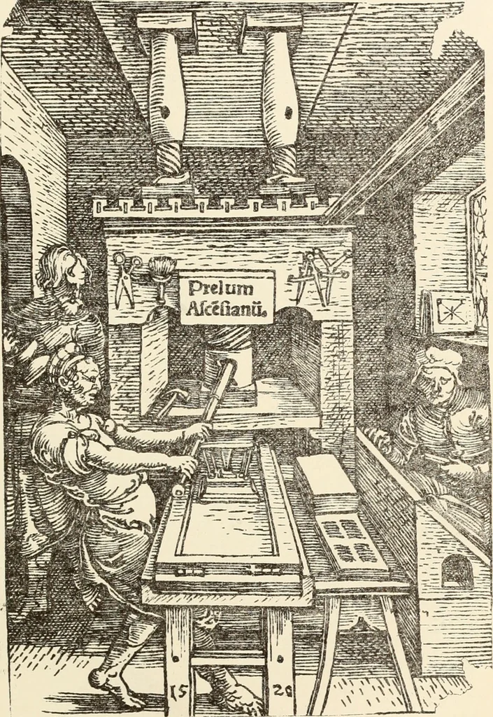 An illustration from The biography and typography of William Caxton : England's first printer, 1877, leaf 152