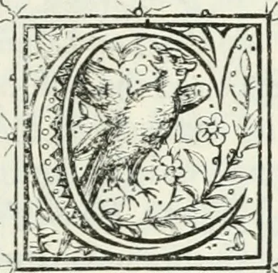 An illustration from The biography and typography of William Caxton : England's first printer, 1877, leaf 20