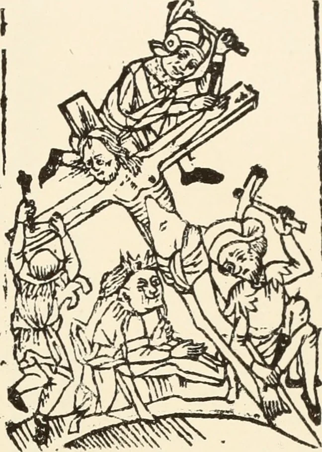 An illustration from The biography and typography of William Caxton : England's first printer, 1877, leaf 398