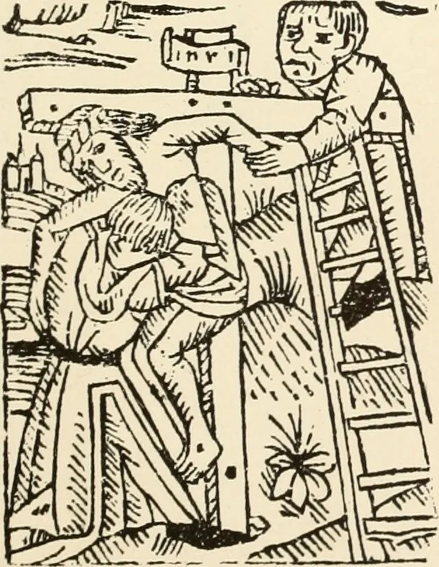 An illustration from The biography and typography of William Caxton : England's first printer, 1877, leaf 398
