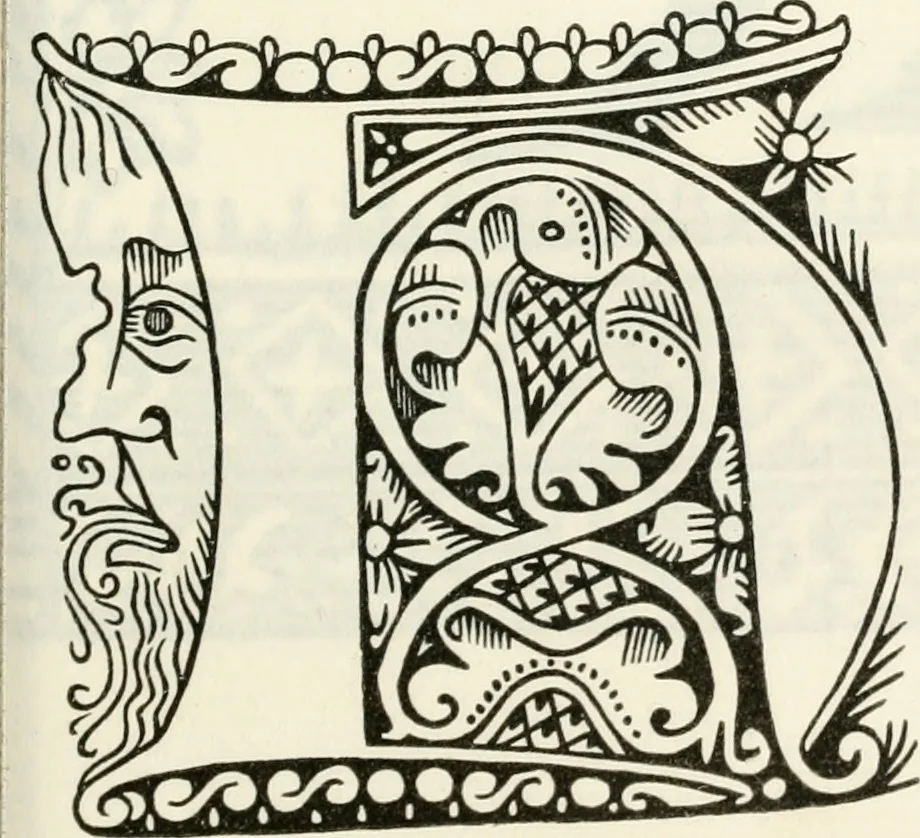 An illustration from The biography and typography of William Caxton : England's first printer, 1877, leaf 402