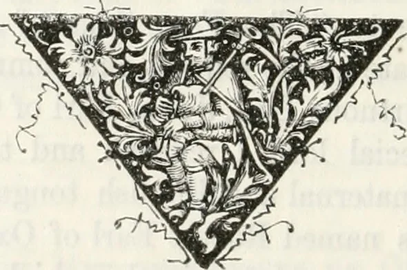 An illustration from The biography and typography of William Caxton : England's first printer, 1877, leaf 413