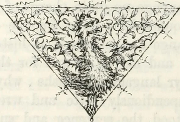 An illustration from The biography and typography of William Caxton : England's first printer, 1877, leaf 49