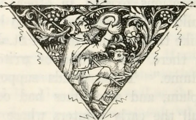 An illustration from The biography and typography of William Caxton : England's first printer, 1877, leaf 55
