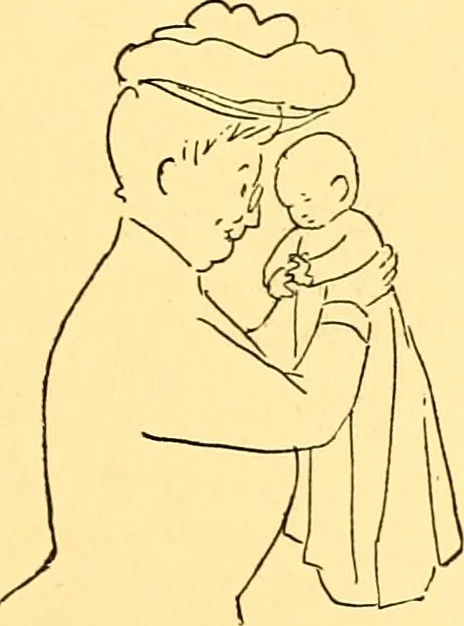 An illustration from Bird Center cartoons, a chronicle of social happenings at Bird Center, Illinois; pictures and text, 1904, leaf 100