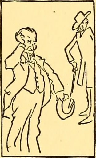 An illustration from Bird Center cartoons, a chronicle of social happenings at Bird Center, Illinois; pictures and text, 1904, leaf 118