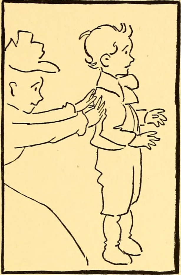 An illustration from Bird Center cartoons, a chronicle of social happenings at Bird Center, Illinois; pictures and text, 1904, leaf 178