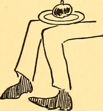 An illustration from Bird Center cartoons, a chronicle of social happenings at Bird Center, Illinois; pictures and text, 1904, leaf 184