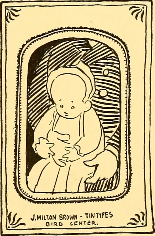 An illustration from Bird Center cartoons, a chronicle of social happenings at Bird Center, Illinois; pictures and text, 1904, leaf 194