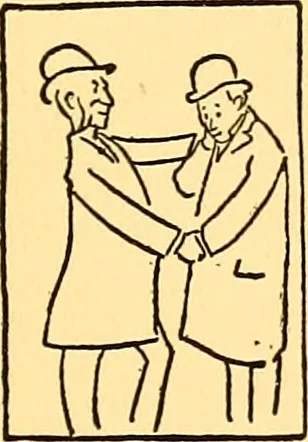 An illustration from Bird Center cartoons, a chronicle of social happenings at Bird Center, Illinois; pictures and text, 1904, leaf 196