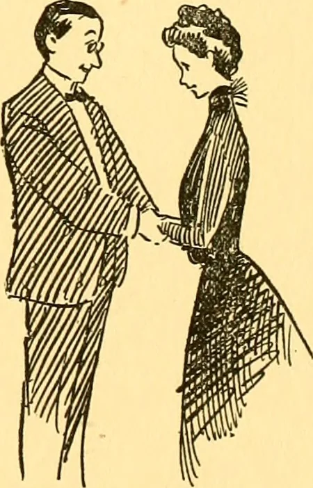 An illustration from Bird Center cartoons, a chronicle of social happenings at Bird Center, Illinois; pictures and text, 1904, leaf 202
