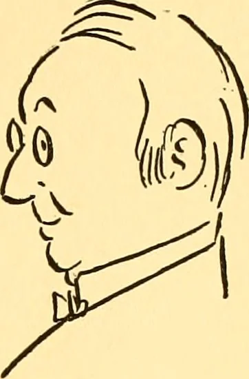 An illustration from Bird Center cartoons, a chronicle of social happenings at Bird Center, Illinois; pictures and text, 1904, leaf 208
