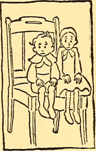 An illustration from Bird Center cartoons, a chronicle of social happenings at Bird Center, Illinois; pictures and text, 1904, leaf 58
