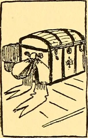 An illustration from Bird Center cartoons, a chronicle of social happenings at Bird Center, Illinois; pictures and text, 1904, leaf 64